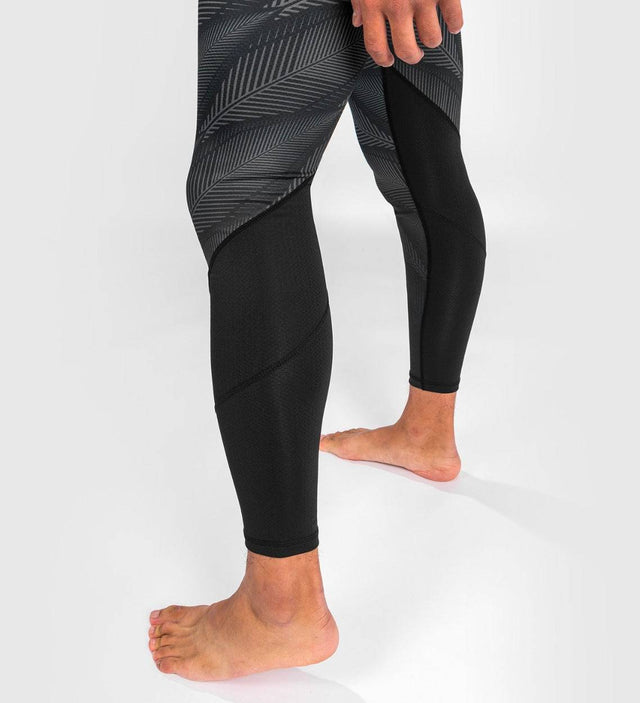 Venum Compression Pants Phantom - Schwarz/Grau/Rot - The Fight Company Deutschland
