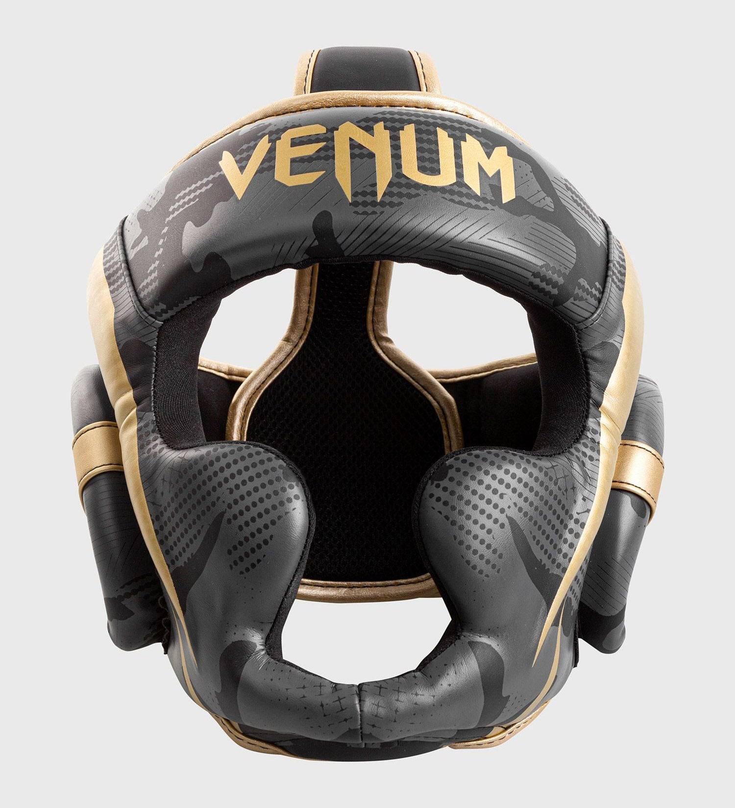 Venum Kopfschutz Elite - Camo Grau/Gold