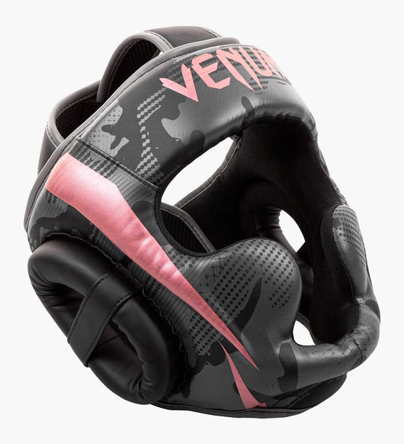 Venum Kopfschutz Elite - Camo Grau/Pink - The Fight Company Deutschland