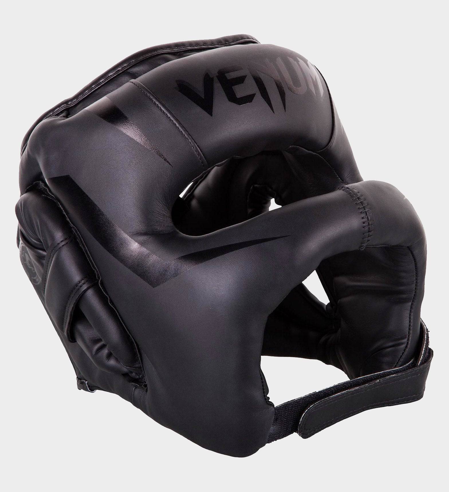 Venum Kopfschutz Elite Iron - Schwarz/Schwarz - The Fight Company Deutschland