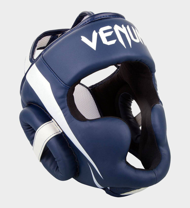 Venum Kopfschutz Elite - Navy Blau/Weiss - The Fight Company Deutschland