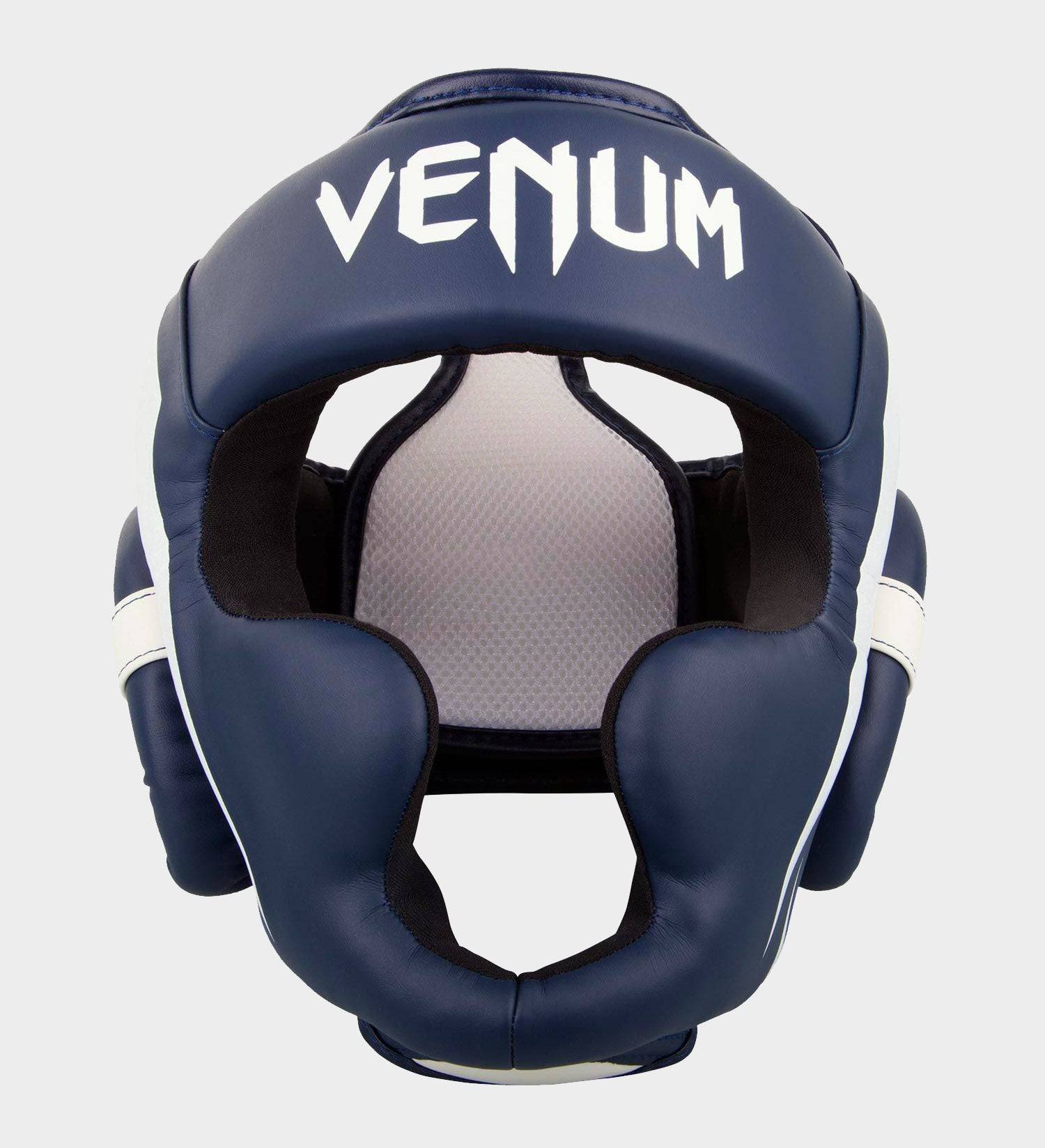 Venum Kopfschutz Elite - Navy Blau/Weiss - The Fight Company Deutschland