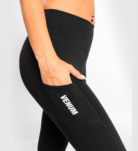 Venum Leggings Essential Performance - Schwarz - The Fight Company Deutschland