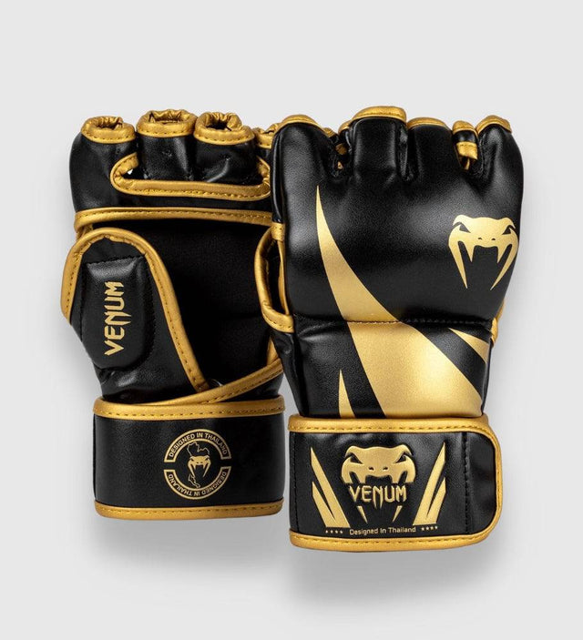 Venum MMA Handschuhe Challenger 2.0 - Schwarz/Gold - The Fight Company Deutschland