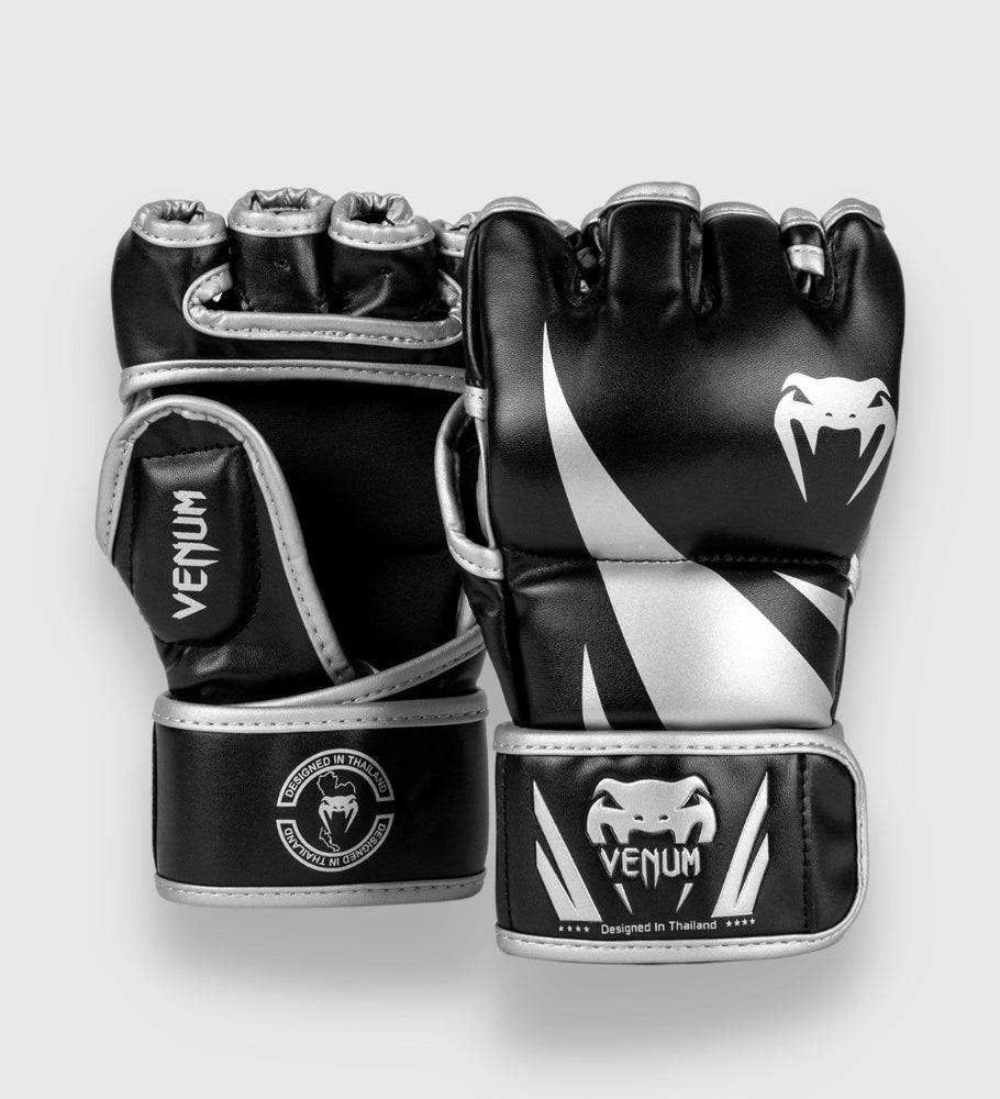 Venum MMA Handschuhe Challenger 2.0 - Schwarz/Silber - The Fight Company Deutschland