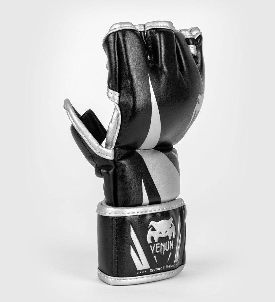 Venum MMA Handschuhe Challenger 2.0 - Schwarz/Silber - The Fight Company Deutschland