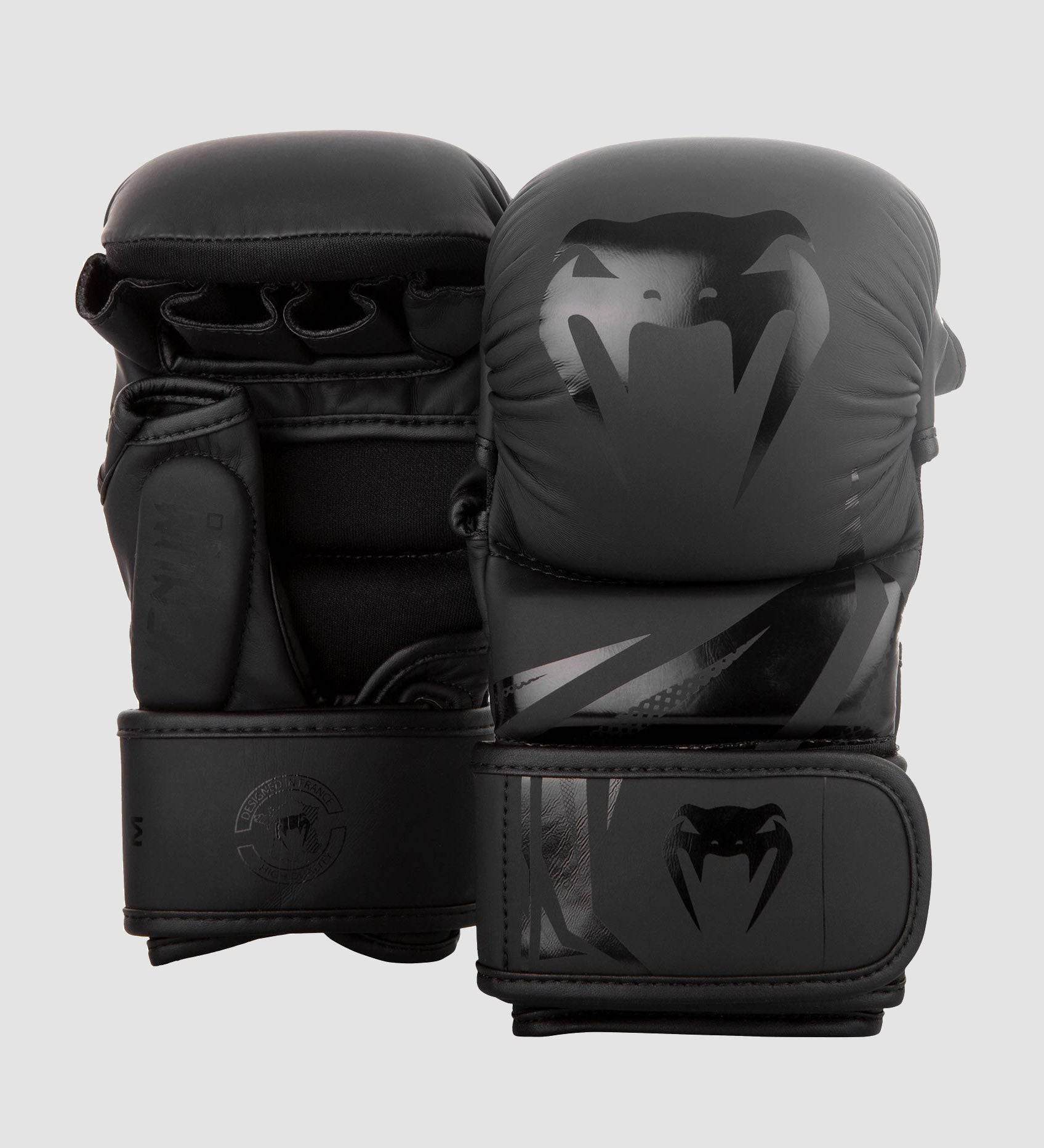 Venum MMA Handschuhe Challenger Sparring 3.0 - Schwarz/Schwarz - The Fight Company Deutschland