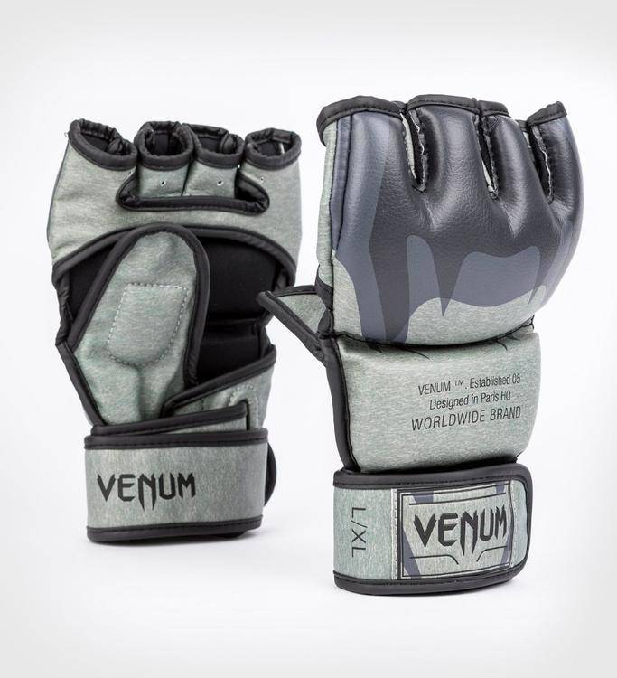 Venum MMA Handschuhe Stone - Mineralgrün/Grau - The Fight Company Deutschland