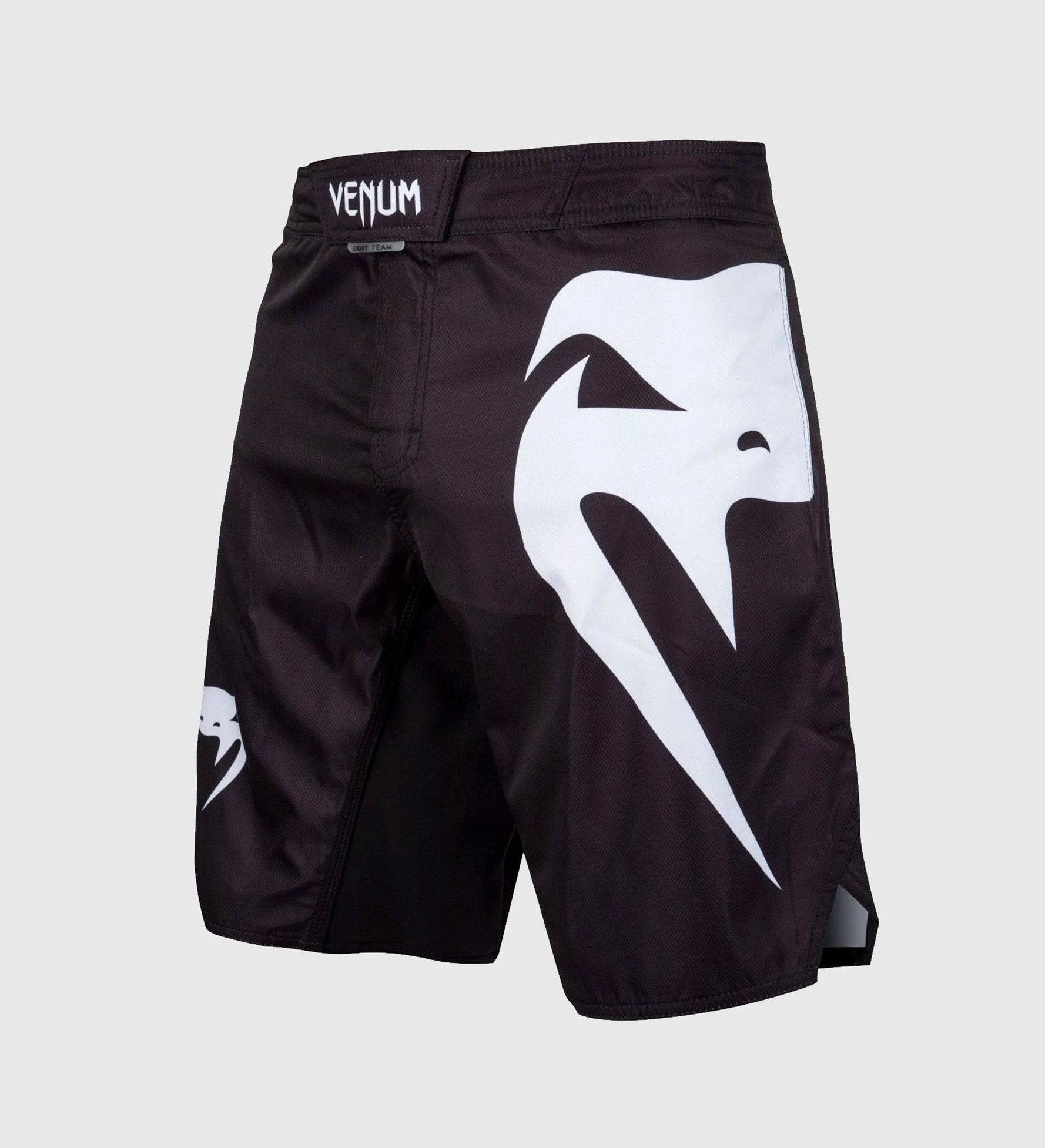 Venum MMA Shorts Light 3.0 - Schwarz/Weiss - The Fight Company Deutschland