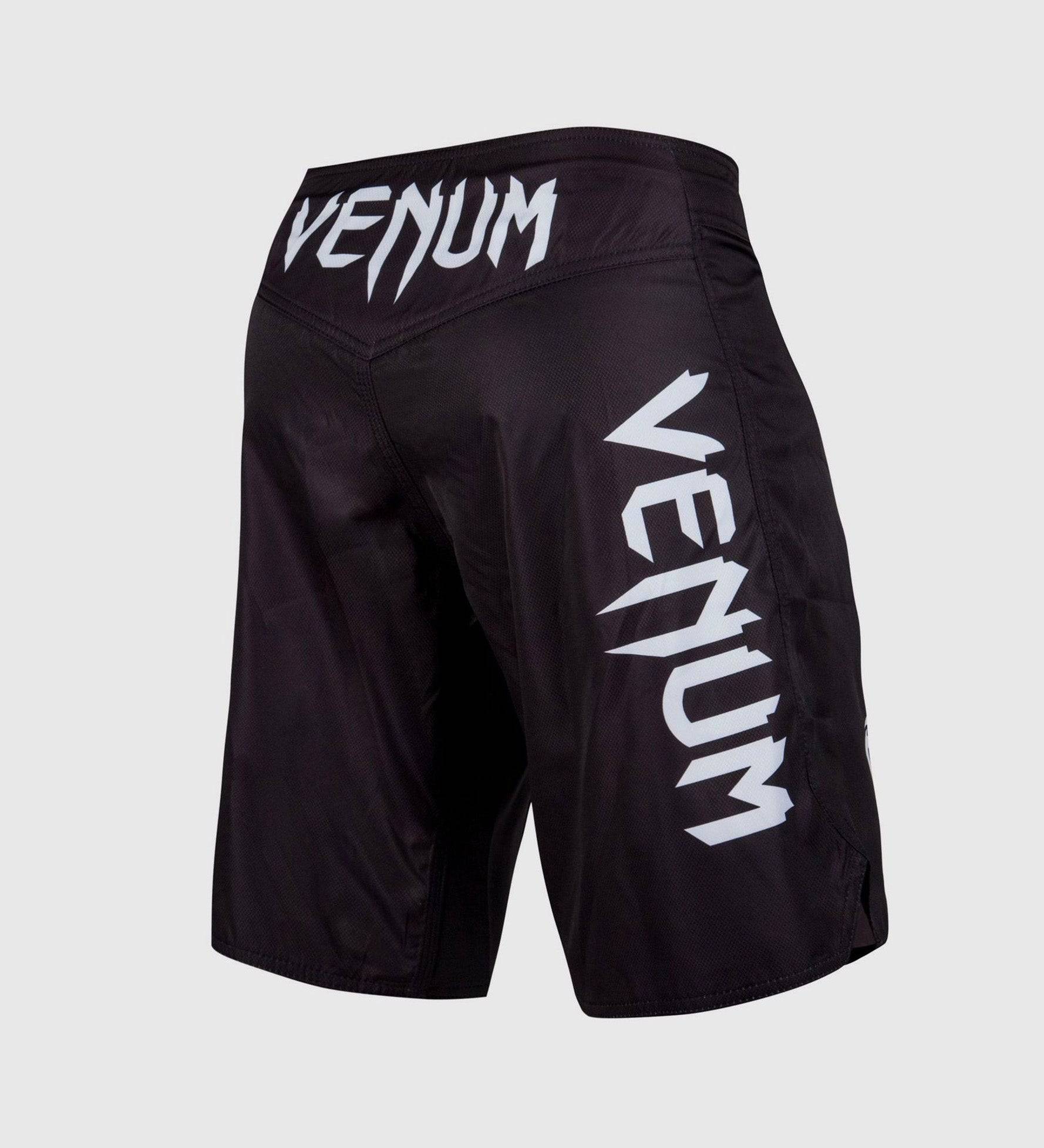 Venum MMA Shorts Light 3.0 - Schwarz/Weiss - The Fight Company Deutschland