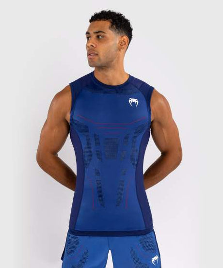 Venum Mouwloze Rashguard Technical 3.0 - Blauw