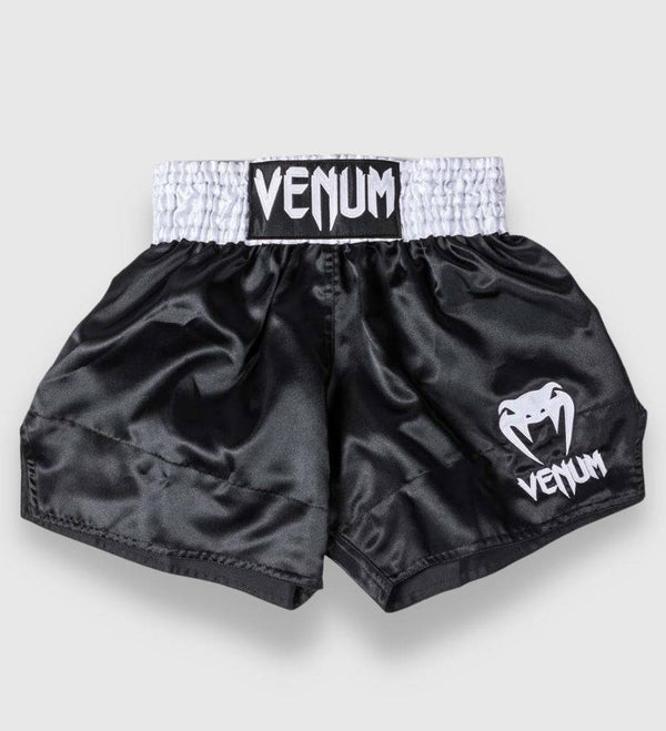 Venum Muay Thai Shorts Classic 2.0 - Schwarz/Weiss