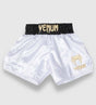 Venum Muay Thai Shorts Classic 2.0 - Weiss/Schwarz/Gold - The Fight Company Deutschland