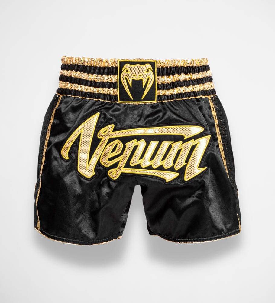 Venum Muay Thai Shorts Absolute 2.0 - Schwarz/Gold - The Fight Company Deutschland