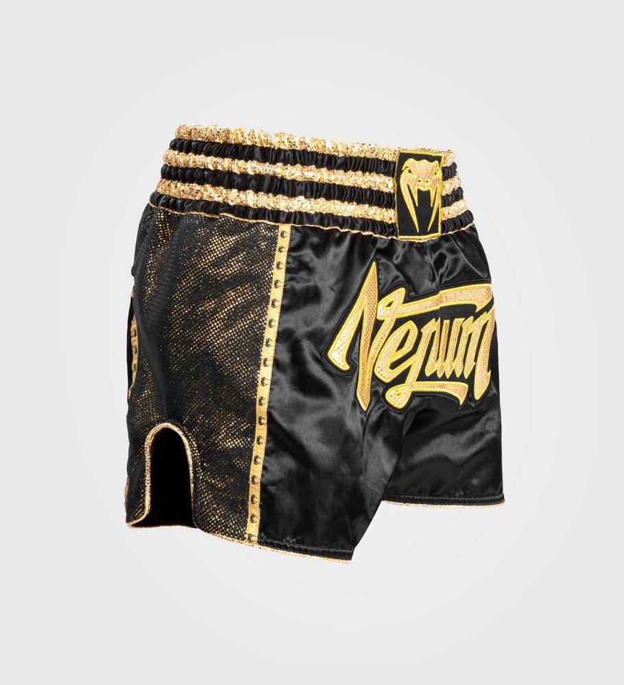 Venum Muay Thai Shorts Absolute 2.0 - Schwarz/Gold - The Fight Company Deutschland