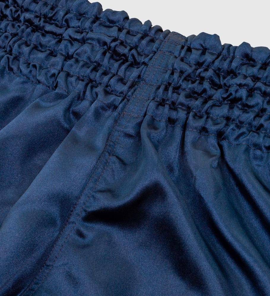 Venum Muay Thai Shorts Classic - Dunkelblau/Weiss - The Fight Company Deutschland