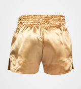 Venum Muay Thai Shorts Classic - Gold/Schwarz - The Fight Company Deutschland