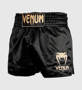 Venum Muay Thai Shorts Classic - Schwarz/Gold - The Fight Company Deutschland