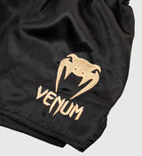 Venum Muay Thai Shorts Classic - Schwarz/Gold - The Fight Company Deutschland
