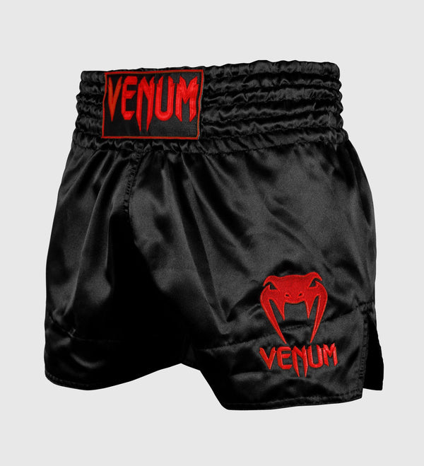Venum Muay Thai Shorts Classic - Schwarz/Rot