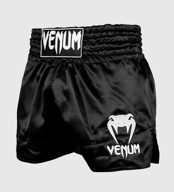 Venum Muay Thai Shorts Classic - Schwarz/Weiss