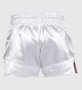 Venum Muay Thai Shorts Classic - Weiss/Schwarz - The Fight Company Deutschland