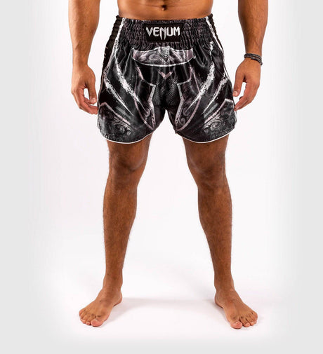 Venum Muay Thai Shorts GLDTR 4.0 - Schwarz/Grau - The Fight Company Deutschland