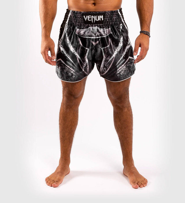 Venum Muay Thai Shorts GLDTR 4.0 - Schwarz/Grau - The Fight Company Deutschland