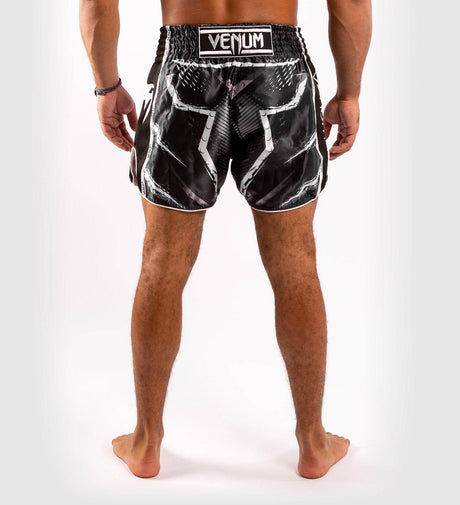 Venum Muay Thai Shorts GLDTR 4.0 - Schwarz/Grau - The Fight Company Deutschland