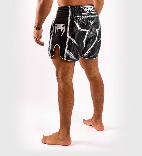 Venum Muay Thai Shorts GLDTR 4.0 - Schwarz/Grau - The Fight Company Deutschland