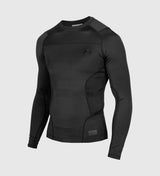 Venum Rashguard G-Fit - Schwarz/Schwarz - The Fight Company Deutschland
