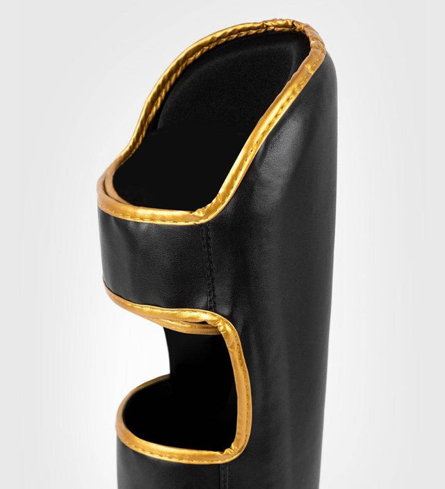 Venum Schienbeinschoner Challenger - Schwarz/Gold - The Fight Company Deutschland