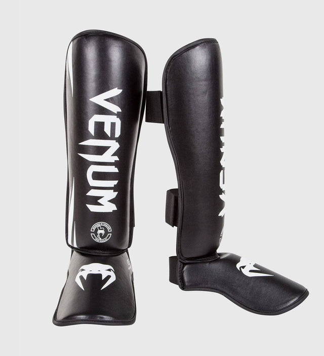 Venum Schienbeinschoner Challenger - Schwarz/Weiss - The Fight Company Deutschland
