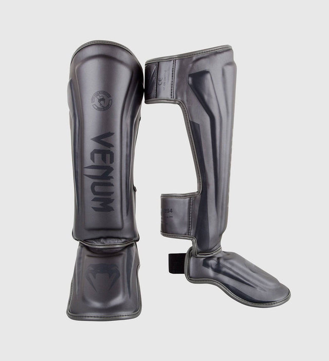 Venum Schienbeinschoner Elite - Grau - The Fight Company Deutschland
