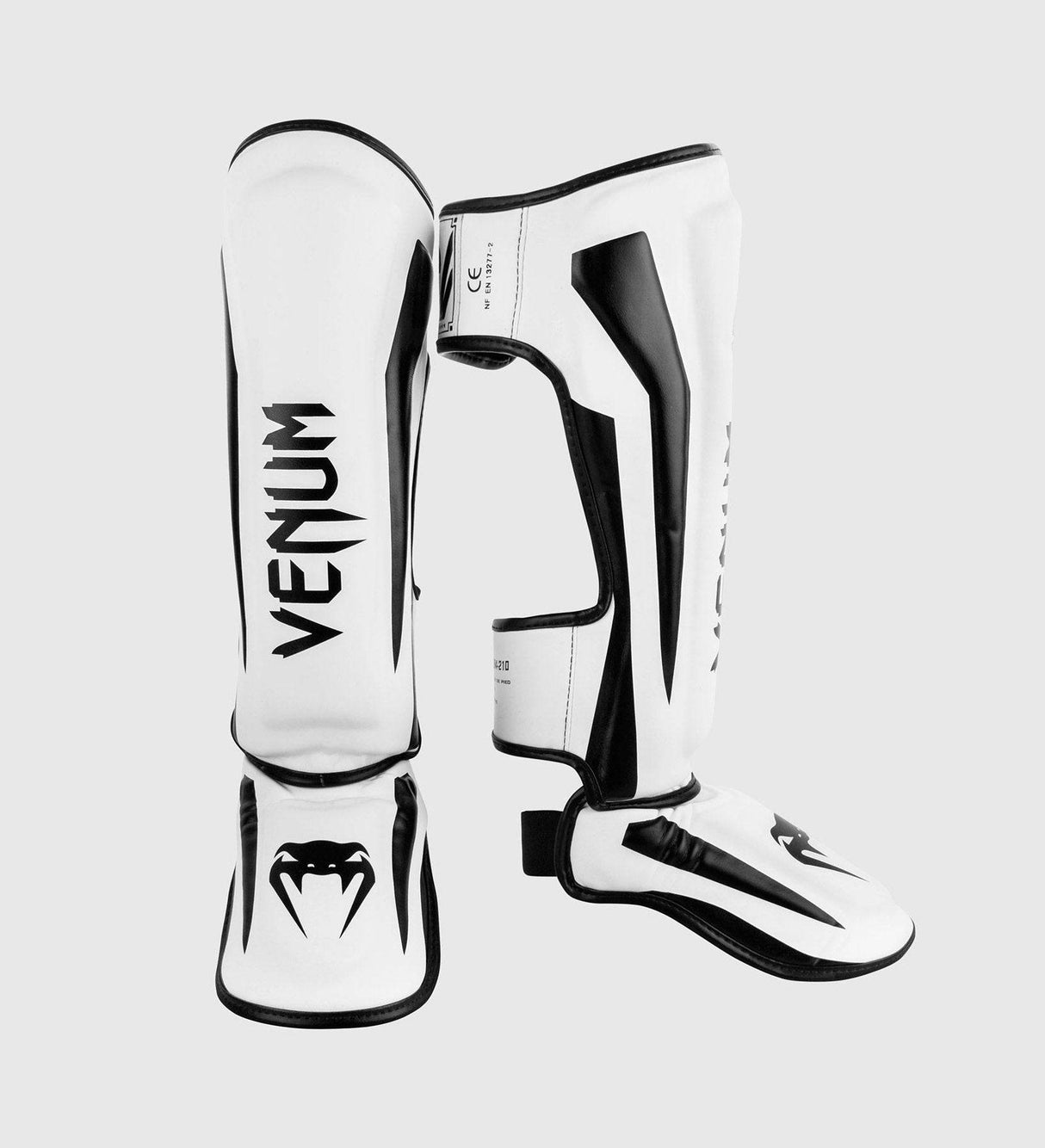 Venum Schienbeinschoner Elite - Weiss/Schwarz - The Fight Company Deutschland