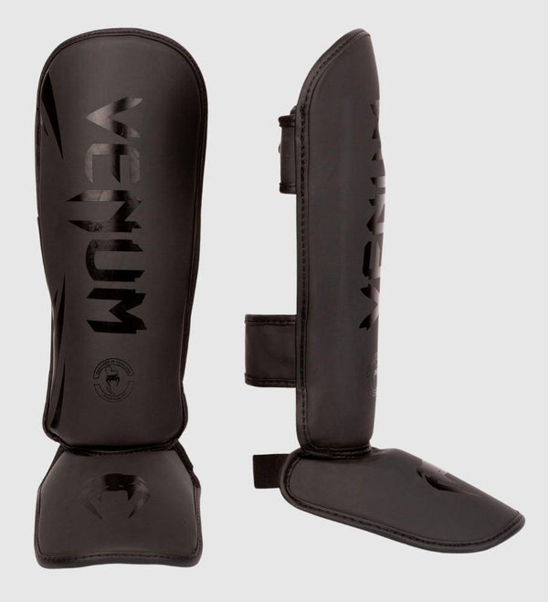 Venum Schienbeinschoner Challenger Kids - Schwarz/Schwarz