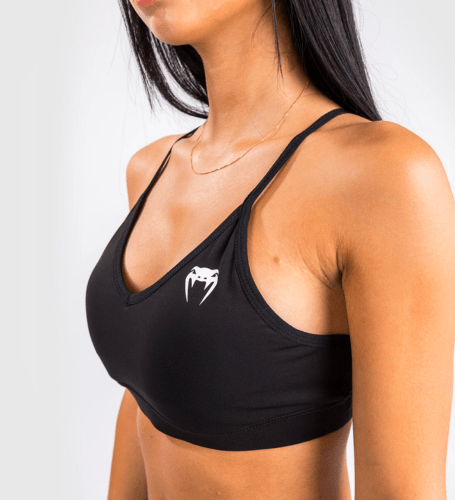 Venum Sports Bra Essential 'Low Impact' - Schwarz - The Fight Company Deutschland