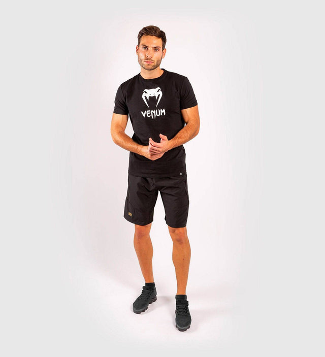 Venum T-shirt Classic - Schwarz/Weiss - The Fight Company Deutschland