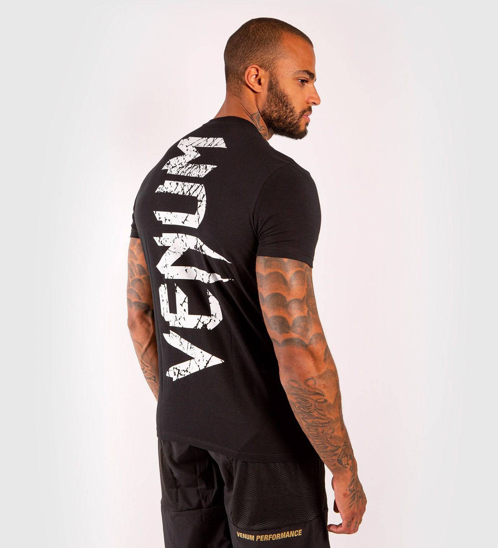 Venum T-shirt Giant - Schwarz/Weiss - The Fight Company Deutschland