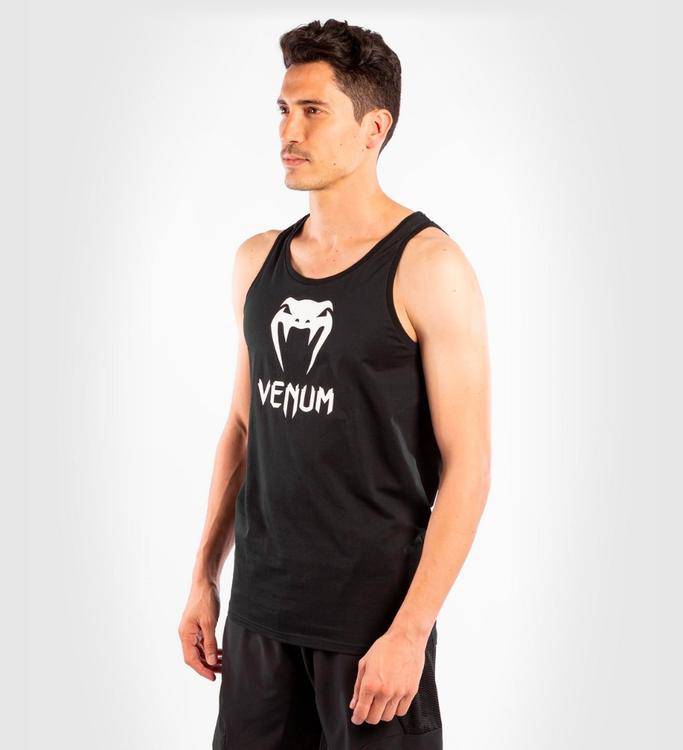 Venum Classic Tank Top - Schwarz/Weiss - The Fight Company Deutschland