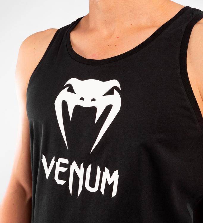 Venum Classic Tank Top - Schwarz/Weiss - The Fight Company Deutschland