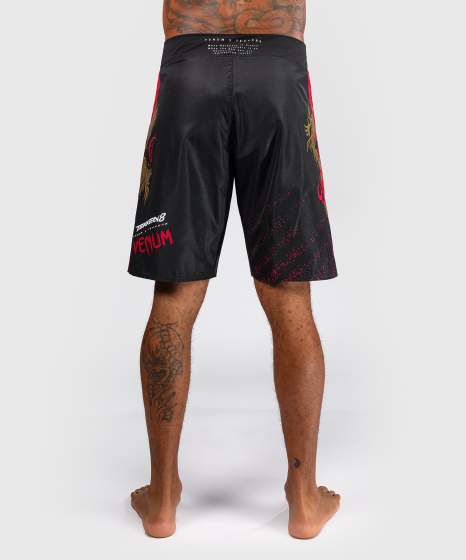 Venum x TEKKEN 8 - MMA Shorts - Marshall Law - Zwart/Rood/Goud
