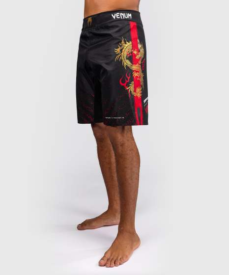 Venum x TEKKEN 8 - MMA Shorts - Marshall Law - Zwart/Rood/Goud