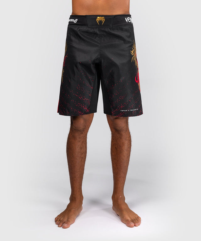 Venum x TEKKEN 8 - MMA Shorts - Marshall Law - Zwart/Rood/Goud