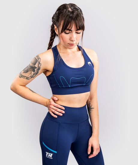 Venum x Top Rank Original Sport BH - Navy Blauw