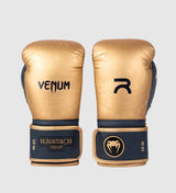 Venum X Rajadamnern Boxhandschuhe - Gold/Blau - The Fight Company