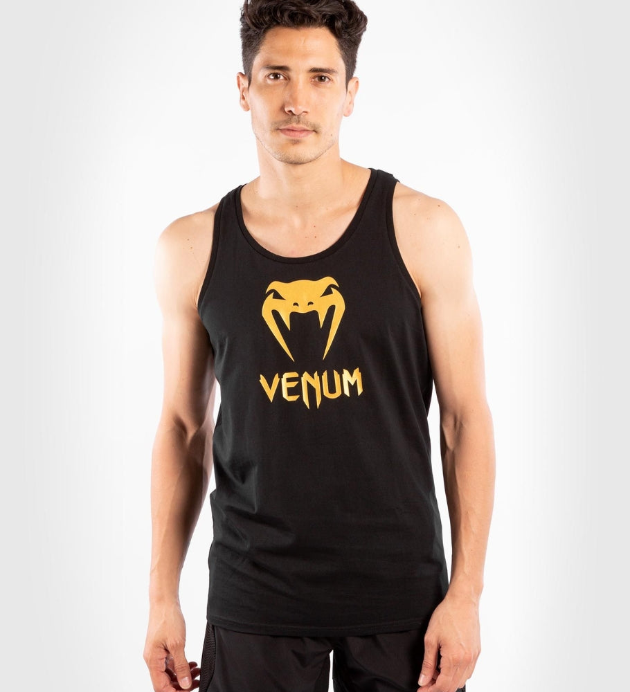 Venum Classic Tanktop - Zwart/Goud - The Fight Company Deutschland