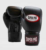 Super Pro Boxhandschuhe Thai Pro - Schwarz - The Fight Company