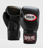 Super Pro Boxhandschuhe Thai Pro - Schwarz - The Fight Company