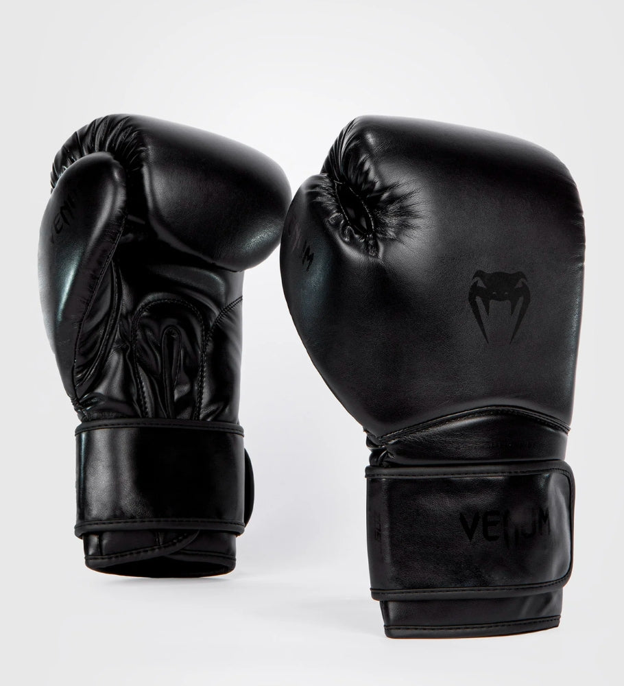 Venum Boxhandschuhe Contender 1.5 - Schwarz/Schwarz - The Fight Company Deutschland